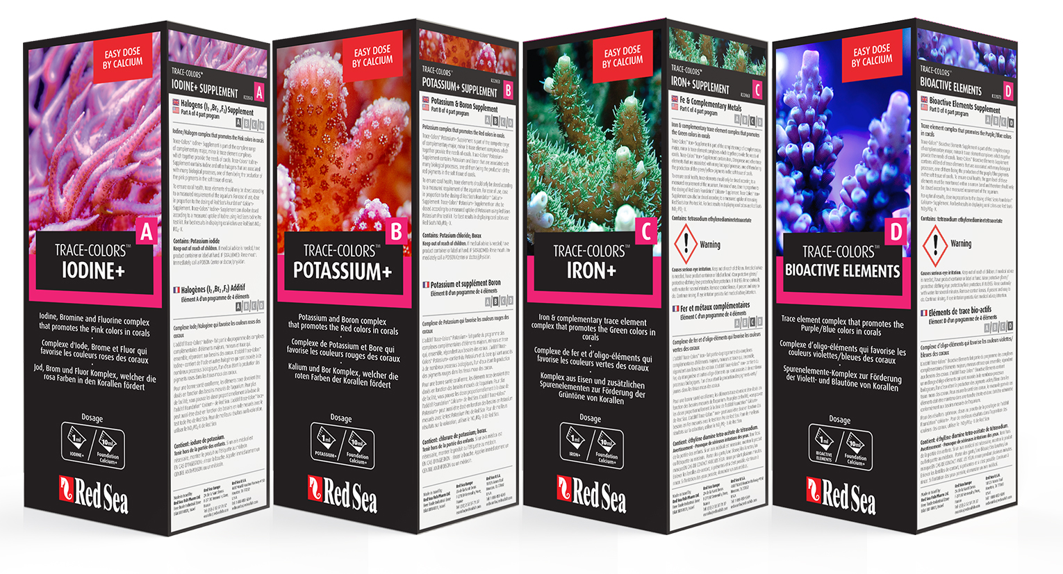 Pack Programa de Colores ABCD 4@500ml